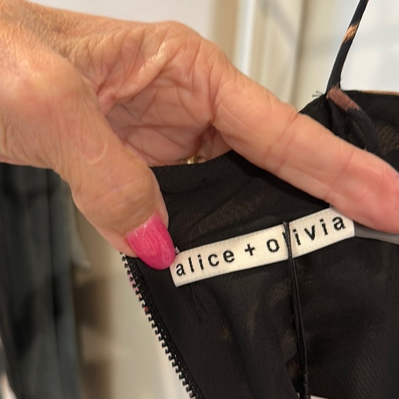 BETTER THAN THE LITTLE BLACK DRESS Alice & Olivia Leopard Dress, Size 2. NWOT - Picture 7 of 11